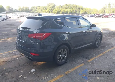 2016 Hyundai Santa Fe Sport 2.4L from USA, damaged, VIN 5XYZTDLB1GG338904